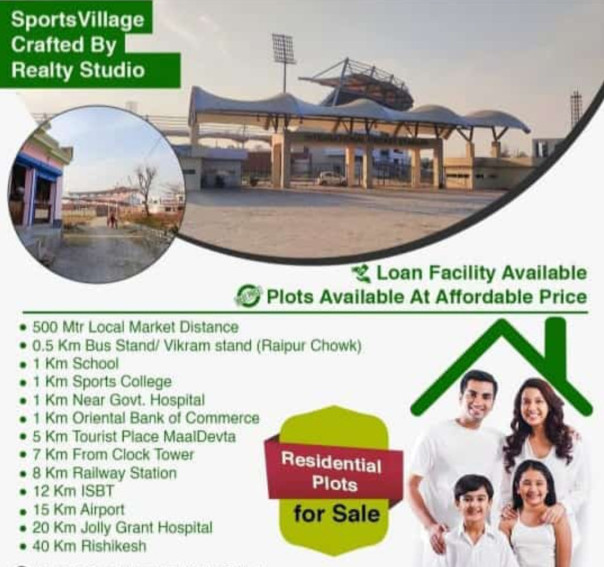100 Sq. Yards Residential Plot For Sale In Raipur, Dehradun