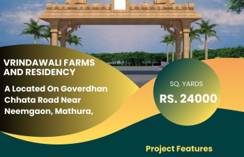 180 Sq. Yards Residential Plot for Sale in Govardhan, Mathura