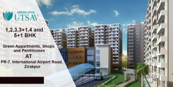 5 BHK Flats & Apartments for Sale in Airport Road, Zirakpur (2017 Sq.ft.)