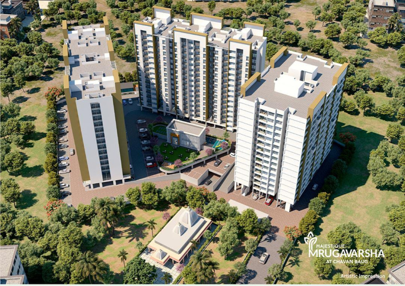 2 BHK Flats & Apartments for Sale in Dhayari, Pune (764 Sq.ft.)