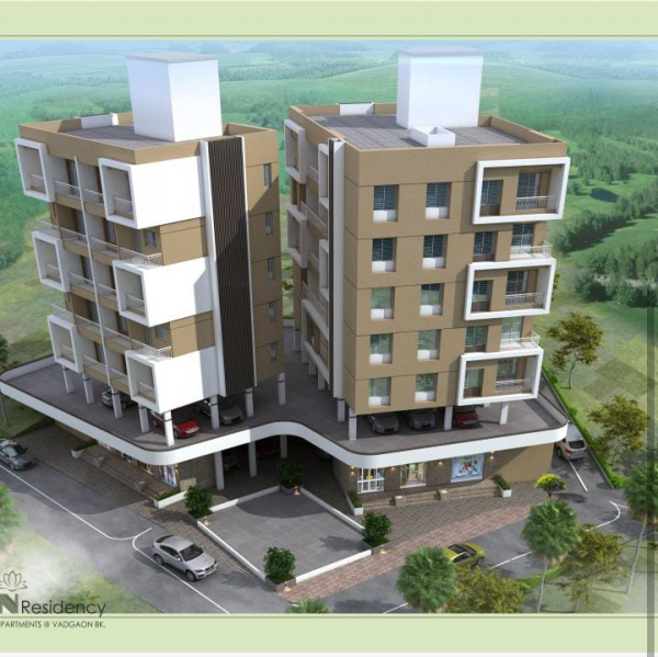 1 BHK Flats & Apartments for Sale in Wadegaon, Pune (528 Sq.ft.)