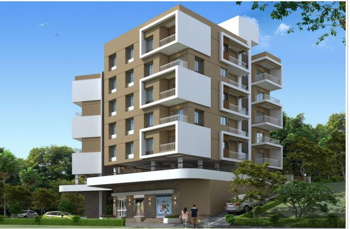 2 BHK Flats & Apartments for Sale in Wadegaon, Pune (635 Sq.ft.)