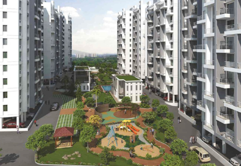 1 BHK Flats & Apartments for Sale in Yewalewadi, Pune (460 Sq.ft.)