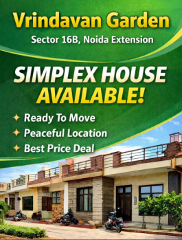 Independent House for Sale in Sector 16, Greater Noida (75 Sq. Yards)