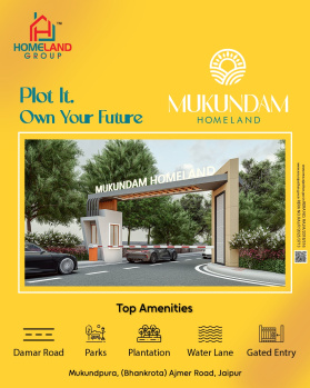 JDA approved Plots Ajmer road Bhankhrota