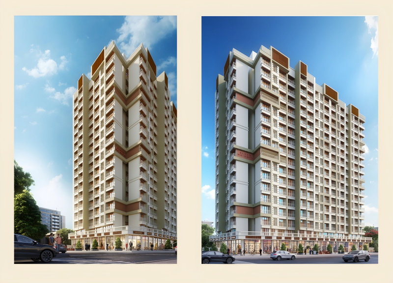 1 BHK Flats & Apartments For Sale In Nalasopara West, Mumbai (389 Sq.ft.)