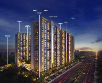 3 BHK Flats & Apartments for Sale in Mahalunge, Pune (1120 Sq.ft.)