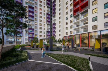 3 BHK Flats & Apartments for Sale in Hinjewadi, Pune (1071 Sq.ft.)