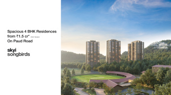 4 BHK Flats & Apartments for Sale in Bhugaon, Pune (1400 Sq.ft.)