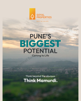 Flats & Apartments for Sale in Mamurdi, Pune (1036 Sq.ft.)