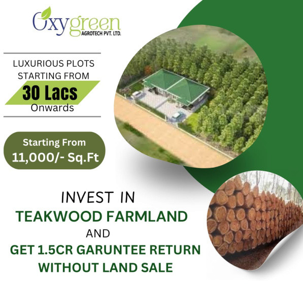 Oxygreen farm  Fun with Income, 1.5 CR return Without land sale.