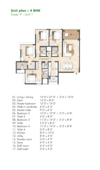 Flats & Apartments for Sale in Kandivali East, Mumbai (2034 Sq.ft.)