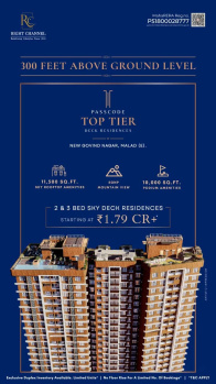 2 BHK Flats & Apartments for Sale in Malad East, Mumbai (677 Sq.ft.)