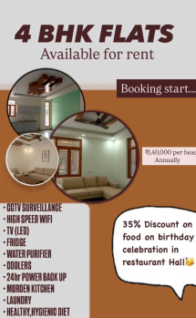 4 BHK Flats & Apartments for Rent in Bidholi, Dehradun (2000 Sq.ft.)