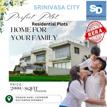 Residential Plot for Sale in Gosaiganj, Lucknow (1230 Sq.ft.)