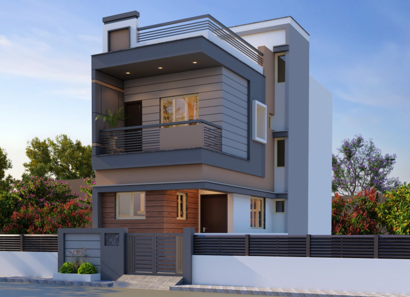 3 BHK Individual Houses / Villas For Sale In Airport Road, Bhuj (1750 Sq.ft.)