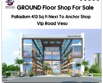 Ground Floor Shop for Sale at Vesu