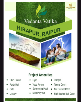 Residential Plot for Sale in Hirapur, Raipur (1500 Sq.ft.)