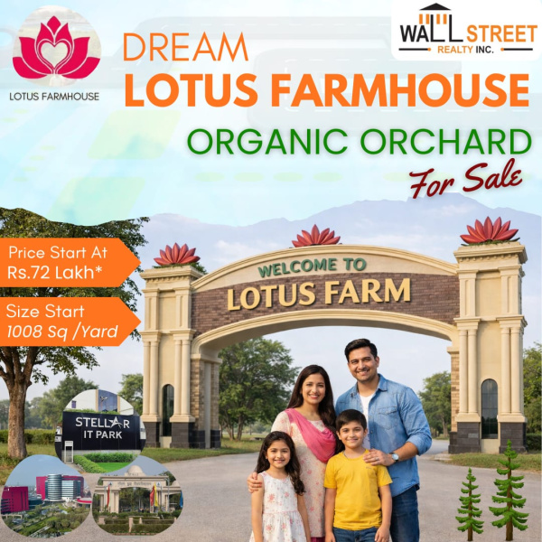 FARM HOUSE LAND (1008 Sq. Yards)