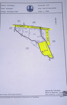 Bangalore to Chennai Highway (NH-44) shoolagiri suitable for all purpose