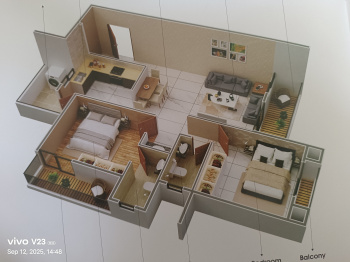 2 BHK Flats & Apartments for Sale in Manish Nagar, Nagpur (1000 Sq.ft.)