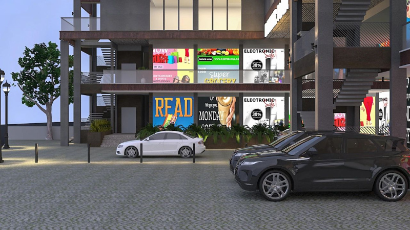 595 Sq.ft. Commercial Shops For Sale In Naujhil, Mathura