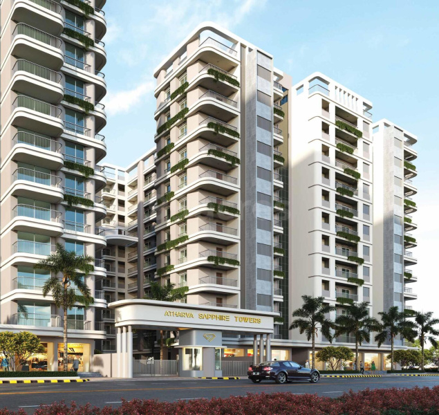 3 BHK Flats & Apartments For Sale In Chinchbhavan, Nagpur (1350 Sq.ft.)
