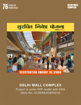 150 Sq.ft. Commercial Shops for Sale in Block D, Kirti Nagar, Delhi