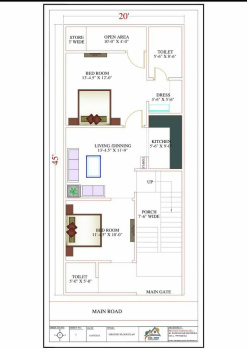 Builder Floor for Sale in Rukmani Vihar, Mathura (900 Sq.ft.)