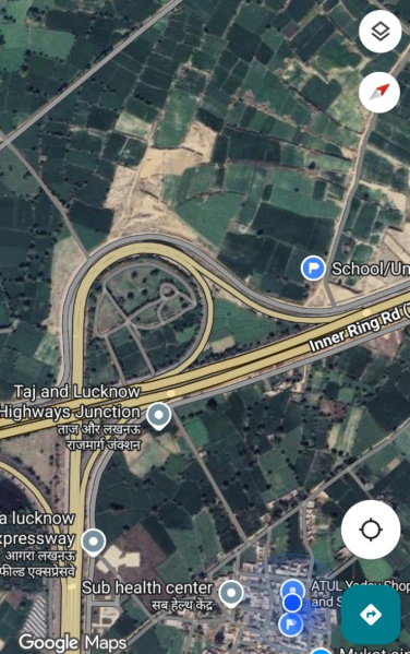 20 Bigha Residential Plot For Sale In Fatehabad Road, Agra