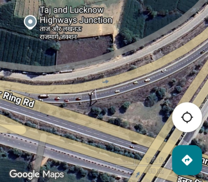 1152 Sq. Meter Commercial Lands /Inst. Land For Sale In Fatehabad Road, Agra