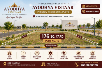 Residential Plot for Sale in Chaksu, Jaipur (176 Sq.ft.)