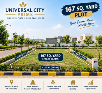 Residential Plot for Sale in Chandwaji, Jaipur (167 Sq.ft.)