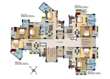 1 BHK Flats & Apartments for Sale in Faizabad Road Faizabad Road, Lucknow (584 Sq.ft.)