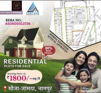 1100 Sq.ft. Residential Plot for Sale in Jamtha, Nagpur