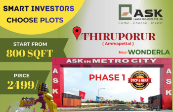 Residential Plot for Sale in Thiruporur, Chennai (700 Sq.ft.)