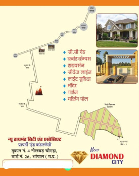 761 Sq.ft. Residential Plot For Sale In Neelbad, Bhopal