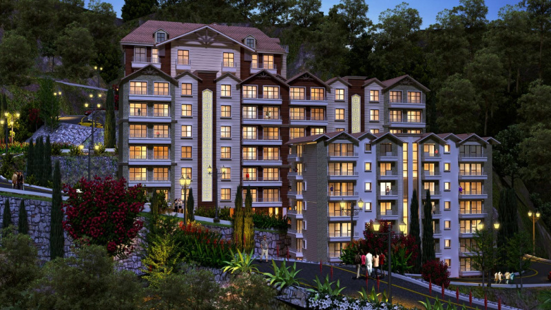 517 Sq.ft. Studio Apartments for Sale in Mall Road, Solan