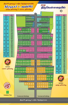 1200 Sq.ft. Residential Plot for Sale in Thiruvellarai, Tiruchirappalli