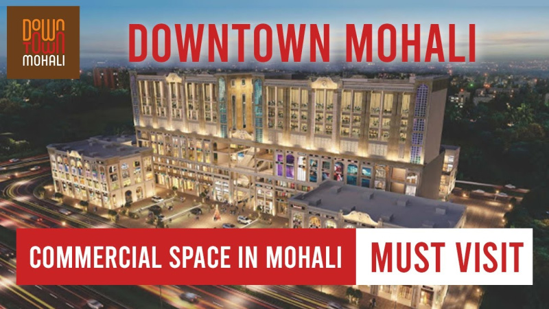 16 x 66 SHOWROOM IN DOWNTOWN MOHALI