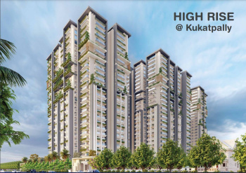 3 BHK Flats & Apartments For Sale In Kukatpally, Hyderabad (1850 Sq.ft.)