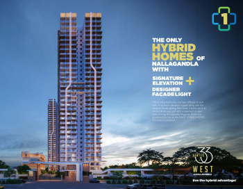 Flats & Apartments for Sale in Nallagandla, Hyderabad (1690 Sq.ft.)