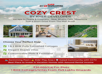 Residential Plot for Sale in Mussoorie, Dehradun (200 Sq. Yards)