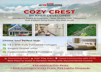 Residential Plot for Sale in Mussoorie, Dehradun (300 Sq. Yards)