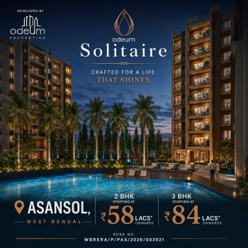 Flats & Apartments for Sale in Kumarpur, Asansol (1220 Sq.ft.)