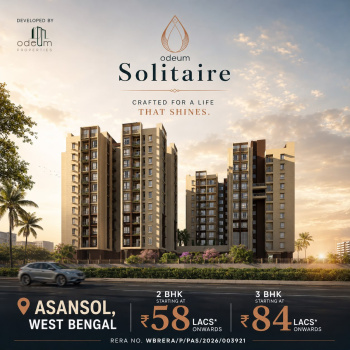Flats & Apartments for Sale in Kumarpur, Asansol (1026 Sq.ft.)