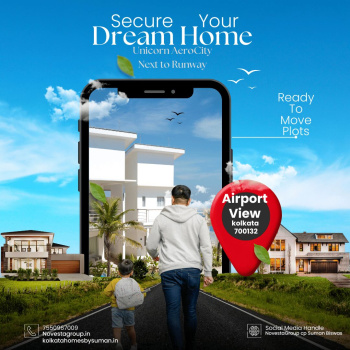 Residential Plot for Sale in Airport Road, Kolkata (999 Sq.ft.)