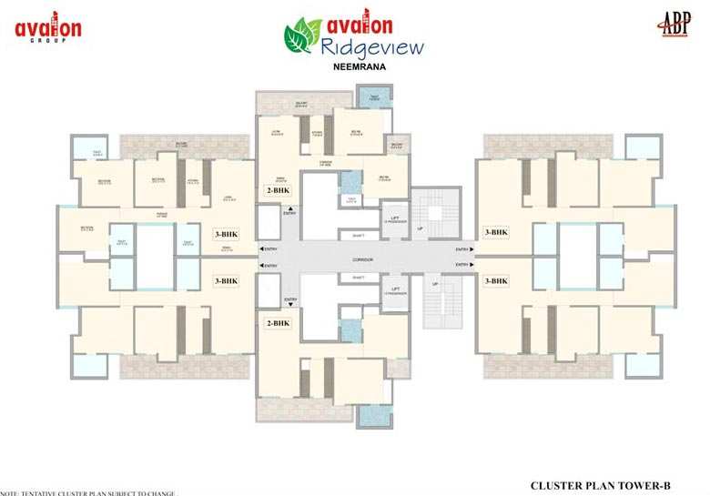 Avalon Ridgeview Neemrana 2 BHK, 3 BHK apartments