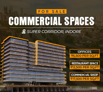 350 Sq.ft. Office Space for Sale in Super Corridor, Indore