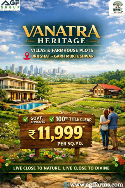 Residential Plot For Sale In Garhmukteshwar, Hapur (300 Sq. Yards)